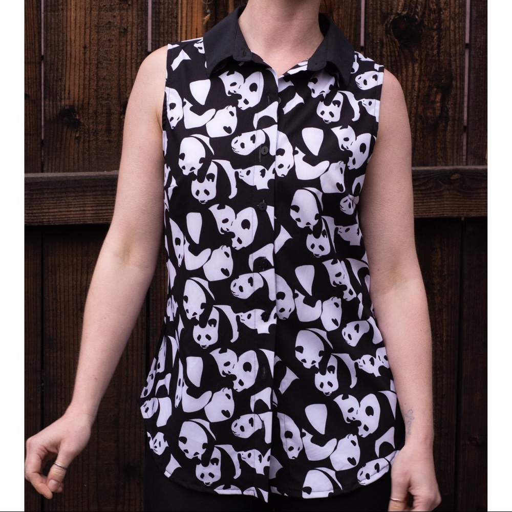 BlackMilk Pandamonium Business Time Shirt